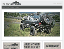 Tablet Screenshot of journeyoffroad.com